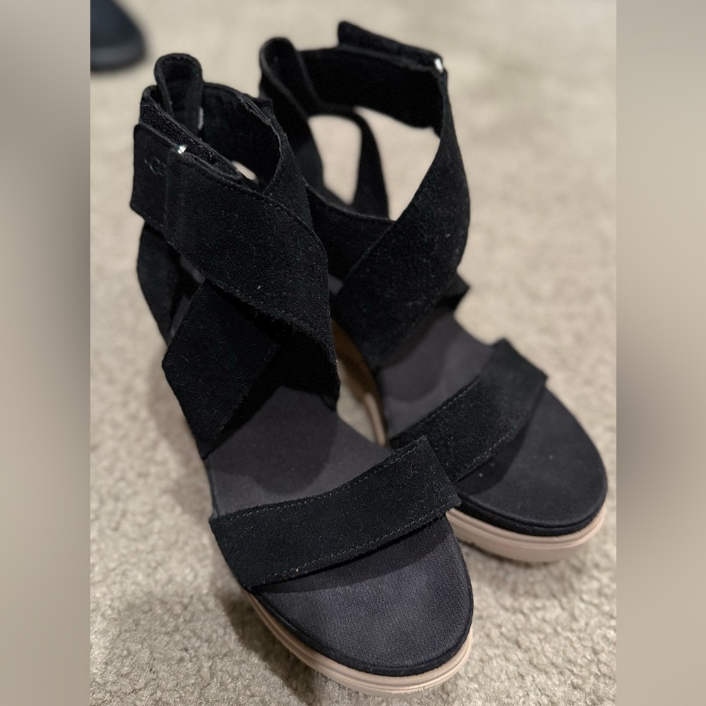UGG women wedge heels size 8